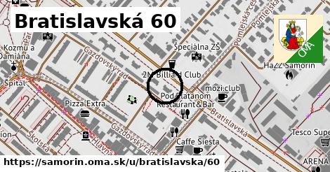 Bratislavská 60, Šamorín