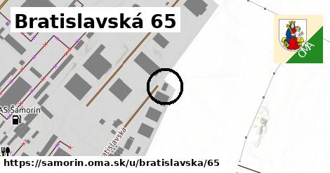 Bratislavská 65, Šamorín