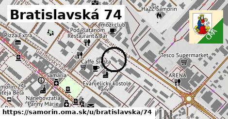 Bratislavská 74, Šamorín