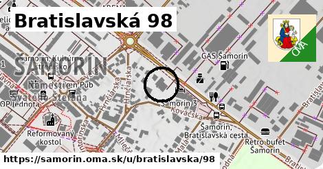 Bratislavská 98, Šamorín