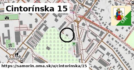 Cintorínska 15, Šamorín