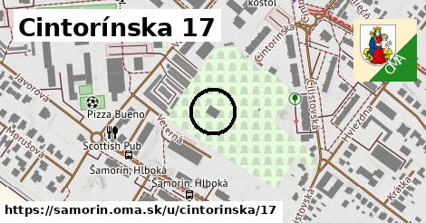 Cintorínska 17, Šamorín