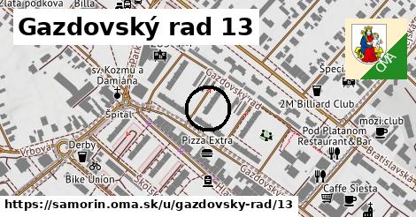 Gazdovský rad 13, Šamorín
