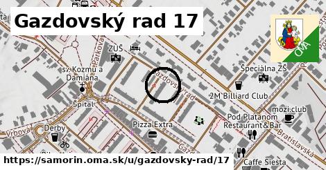 Gazdovský rad 17, Šamorín