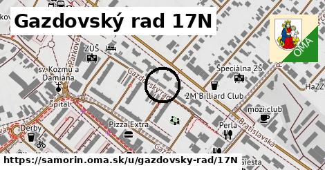 Gazdovský rad 17N, Šamorín