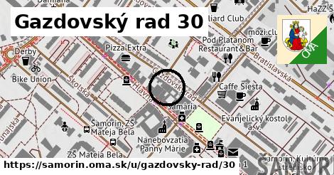 Gazdovský rad 30, Šamorín