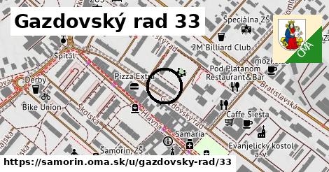 Gazdovský rad 33, Šamorín