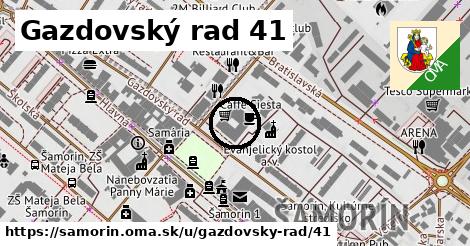 Gazdovský rad 41, Šamorín