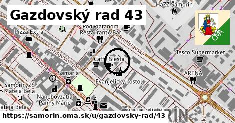 Gazdovský rad 43, Šamorín