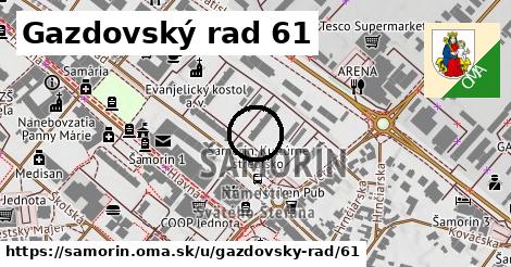 Gazdovský rad 61, Šamorín