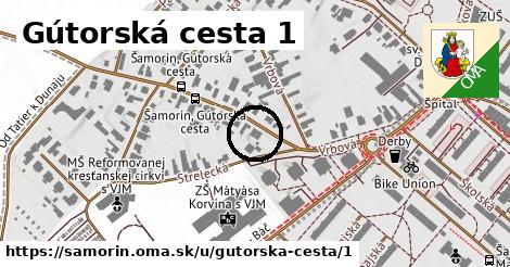 Gútorská cesta 1, Šamorín