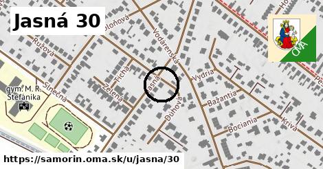 Jasná 30, Šamorín