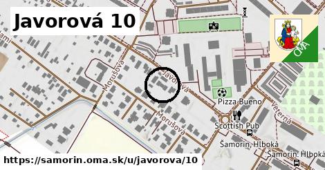 Javorová 10, Šamorín