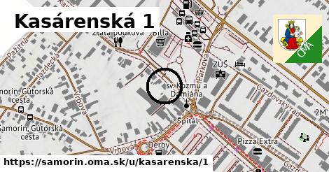 Kasárenská 1, Šamorín