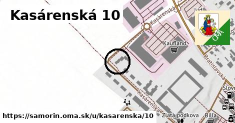 Kasárenská 10, Šamorín