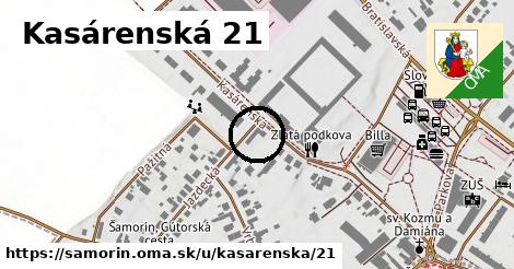 Kasárenská 21, Šamorín