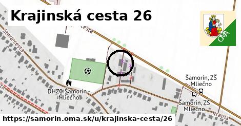 Krajinská cesta 26, Šamorín