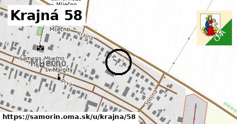 Krajná 58, Šamorín