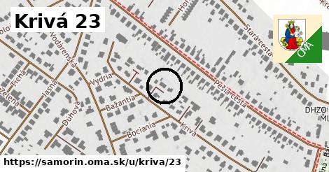 Krivá 23, Šamorín