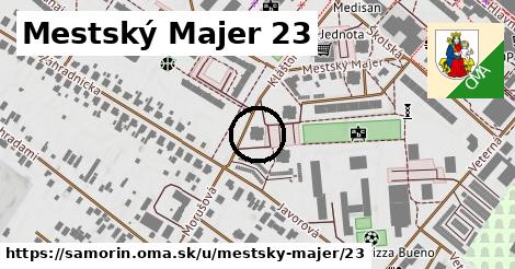 Mestský Majer 23, Šamorín