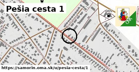 Pešia cesta 1, Šamorín