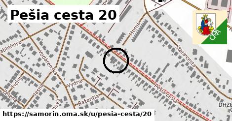 Pešia cesta 20, Šamorín