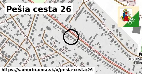 Pešia cesta 26, Šamorín