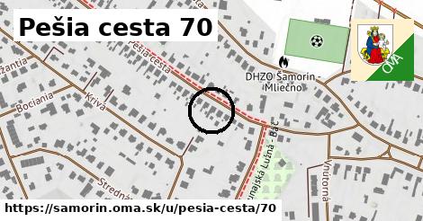 Pešia cesta 70, Šamorín