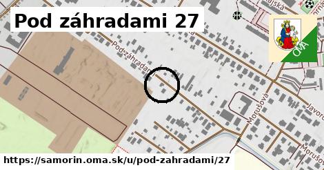 Pod záhradami 27, Šamorín