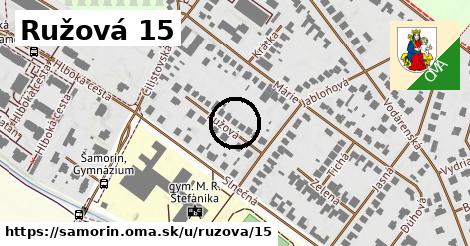 Ružová 15, Šamorín