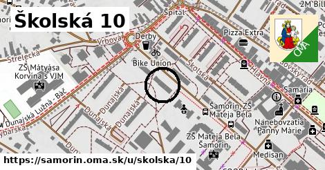 Školská 10, Šamorín