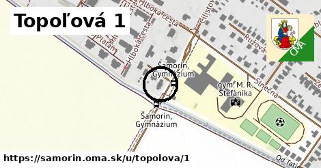 Topoľová 1, Šamorín