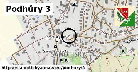 Podhůry 3, Samotišky