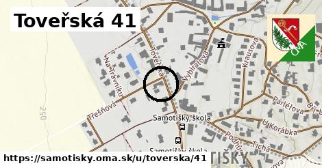 Toveřská 41, Samotišky