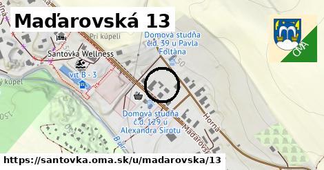 Maďarovská 13, Santovka