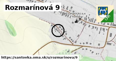 Rozmarínová 9, Santovka