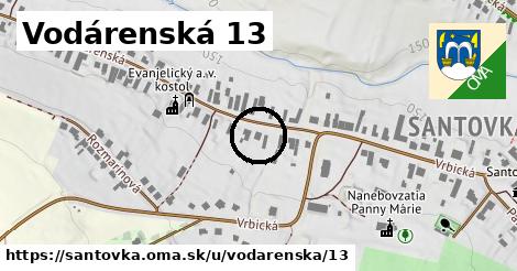 Vodárenská 13, Santovka