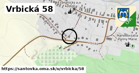 Vrbická 58, Santovka