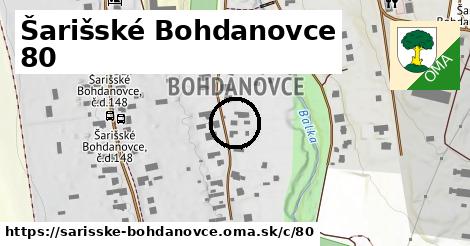 Šarišské Bohdanovce <span class="supisne">80</span>