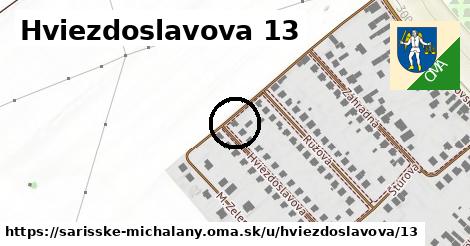 Hviezdoslavova 13, Šarišské Michaľany