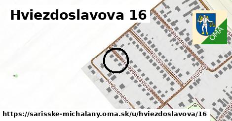 Hviezdoslavova 16, Šarišské Michaľany