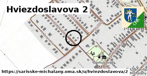 Hviezdoslavova 2, Šarišské Michaľany