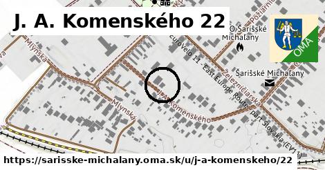 J. A. Komenského 22, Šarišské Michaľany