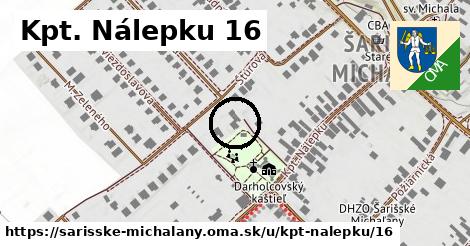 Kpt. Nálepku 16, Šarišské Michaľany