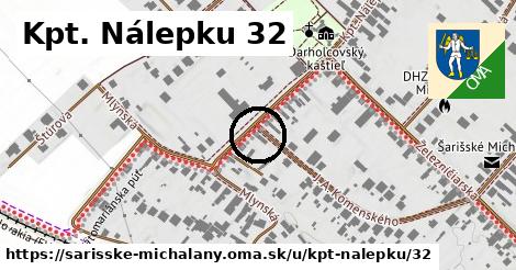 Kpt. Nálepku 32, Šarišské Michaľany