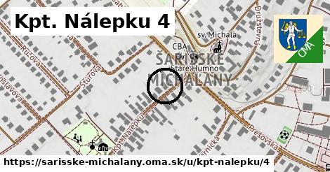 Kpt. Nálepku 4, Šarišské Michaľany