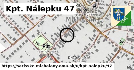 Kpt. Nálepku 47, Šarišské Michaľany