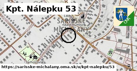 Kpt. Nálepku 53, Šarišské Michaľany