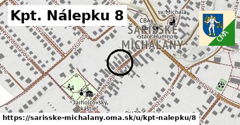 Kpt. Nálepku 8, Šarišské Michaľany