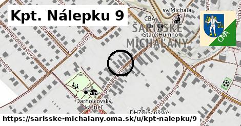 Kpt. Nálepku 9, Šarišské Michaľany